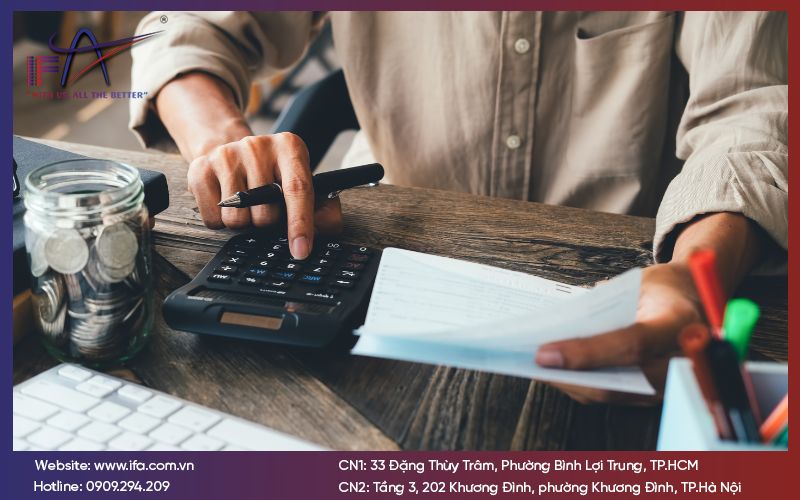 Bước 2: Đưa danh mục tài khoản lên bảng