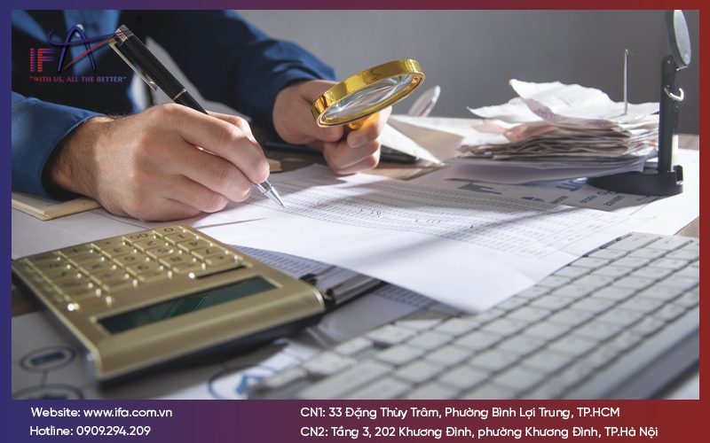 Phạm vi công việc của kế toán nội bộ
