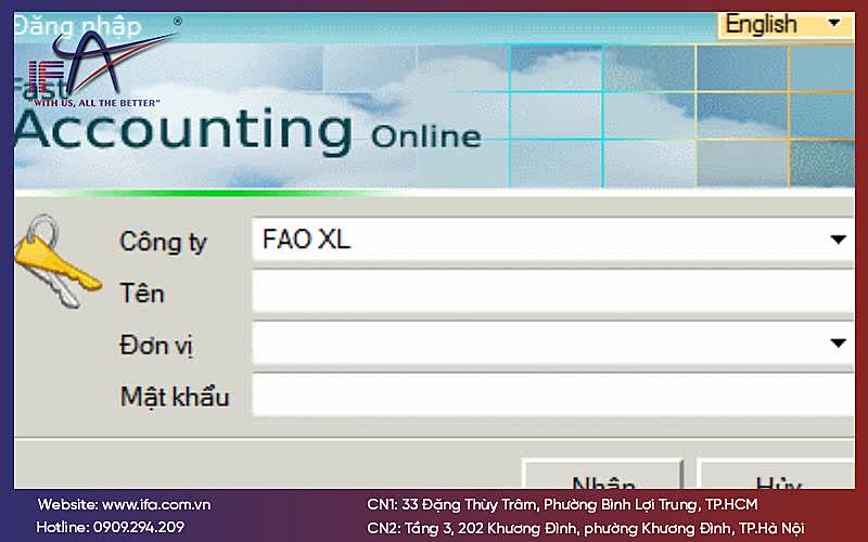 Phần mềm Fast Accounting Online