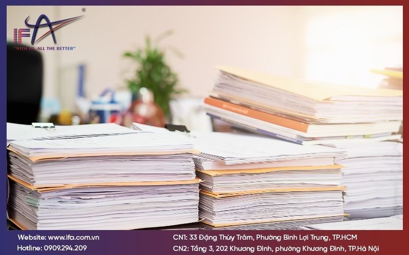 Cách sắp xếp hồ sơ chứng từ kế toán cuối năm