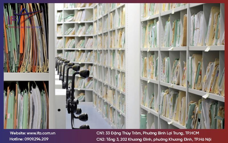 Thời hạn lưu trữ hồ sơ chứng từ kế toán tối thiểu 10 năm