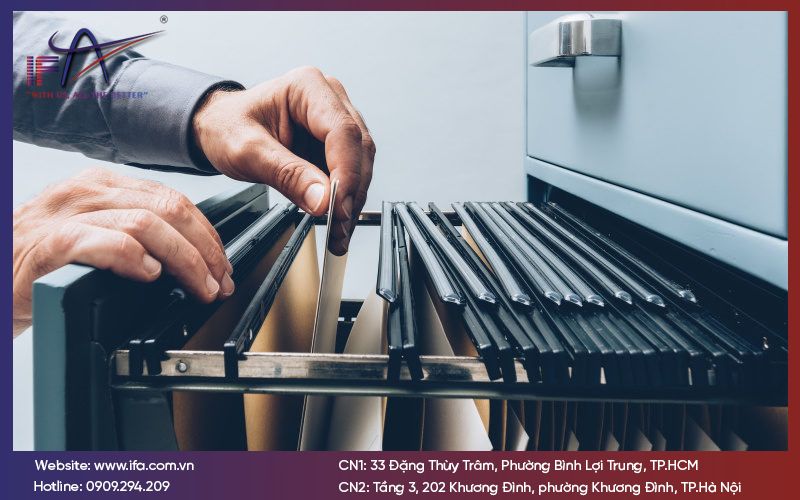 Quy định về nơi cất giữ chứng từ kế toán