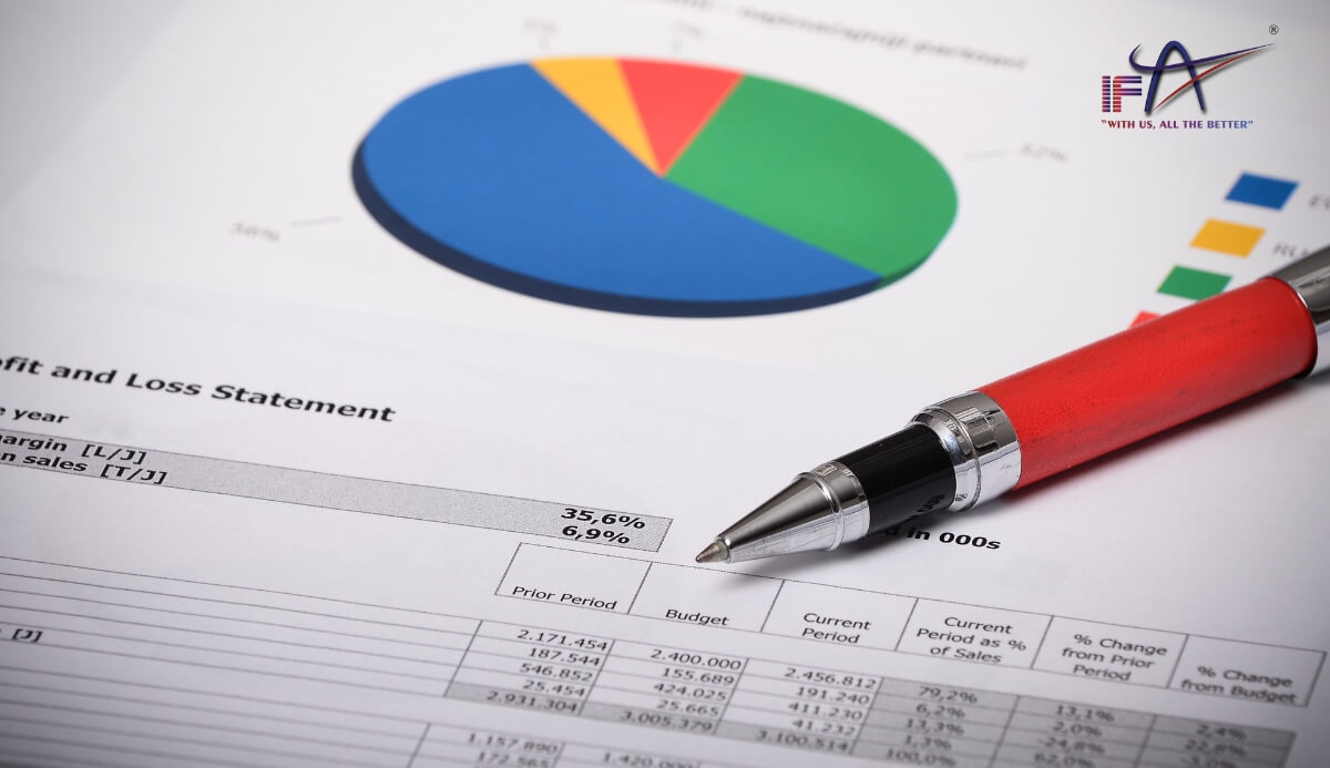 Xác minh báo cáo tài chính kết hợp biểu đồ tròn giúp tóm lược số liệu dễ hiểu và phục vụ kiểm toán nhanh chóng