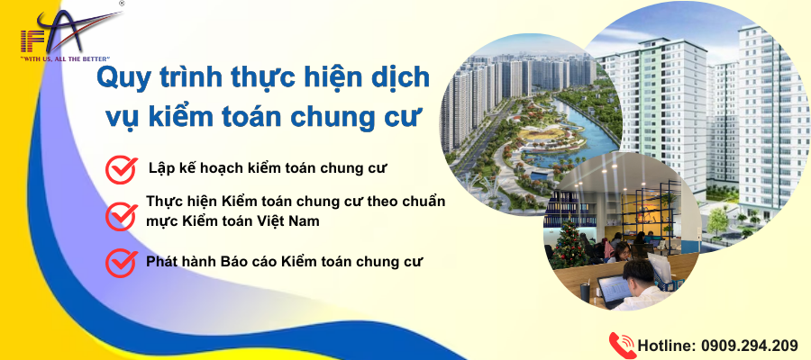 Quy trình thực hiện dịch vụ kiểm toán chung cư